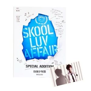 BTS SKOOL LUV AFFAIR SPECIAL ADDITION WITH JIN PHOTOCARD [RE-RELEASE]